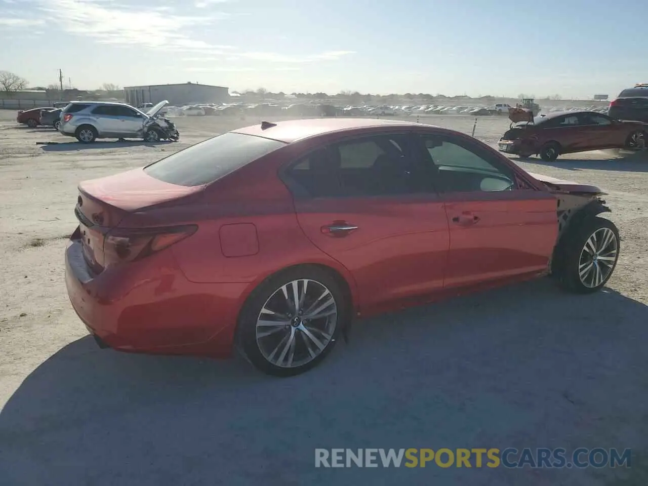 3 Фотография поврежденного автомобиля JN1EV7CP8RM600010 INFINITI Q50 2024