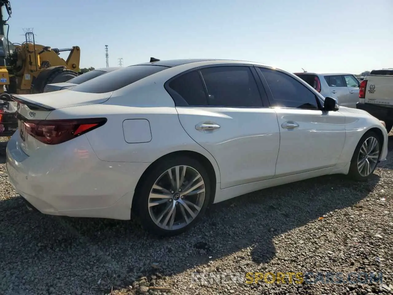 3 Photograph of a damaged car JN1EV7CR8RM631212 INFINITI Q50 2024