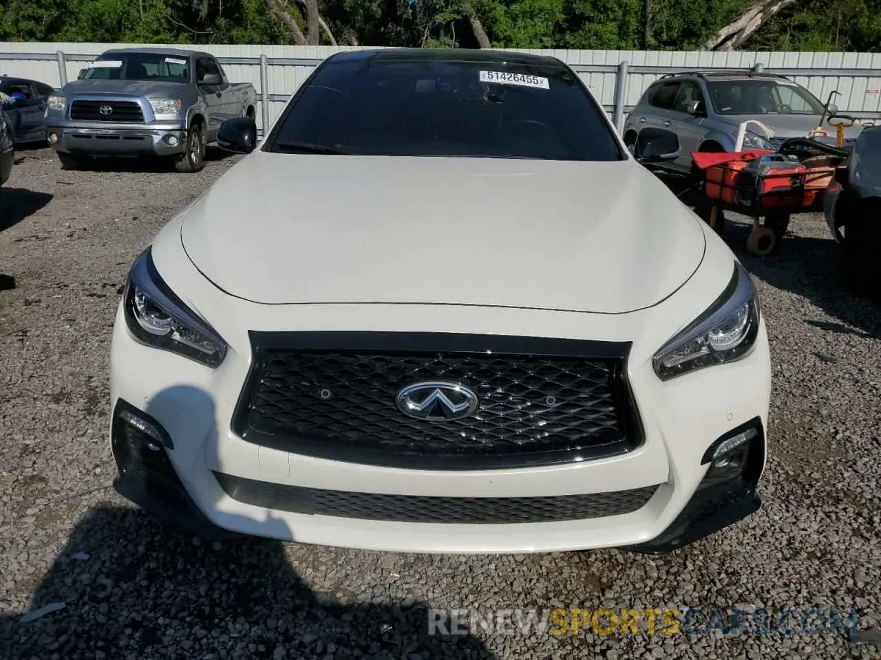 5 Photograph of a damaged car JN1EV7CR8RM631212 INFINITI Q50 2024