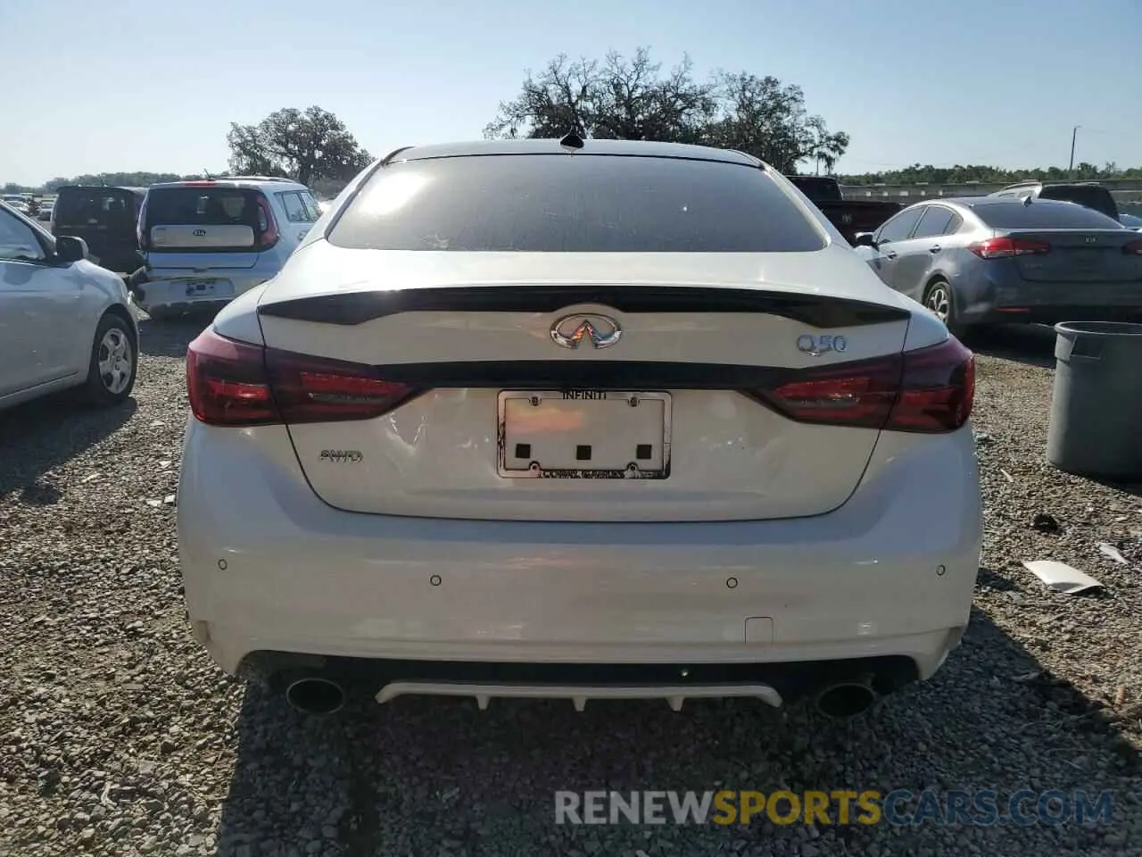 6 Photograph of a damaged car JN1EV7CR8RM631212 INFINITI Q50 2024