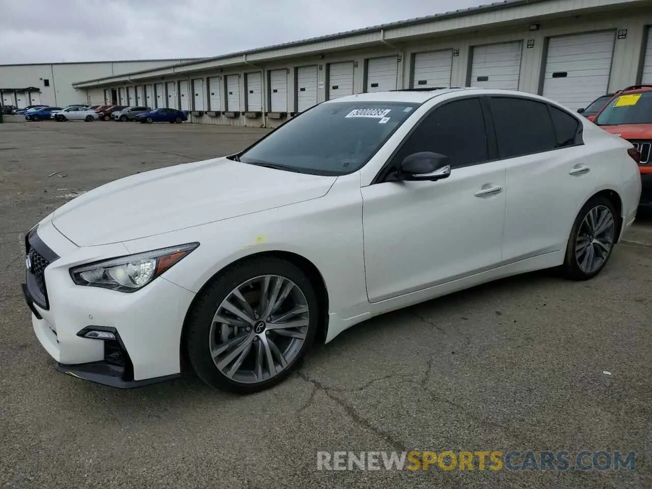 1 Photograph of a damaged car JN1EV7CR8RM632294 INFINITI Q50 2024