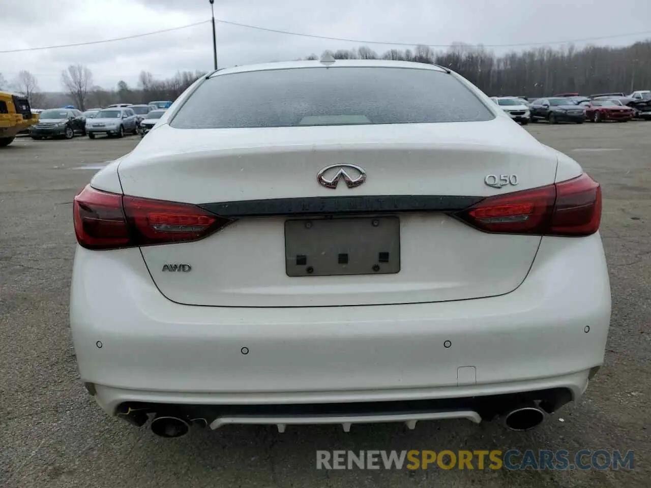 6 Photograph of a damaged car JN1EV7CR8RM632294 INFINITI Q50 2024