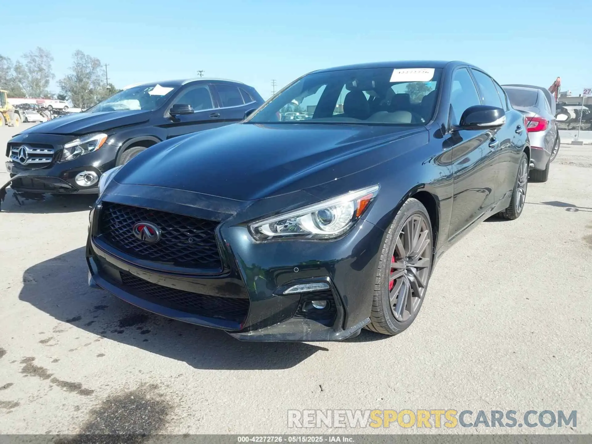 2 Фотография поврежденного автомобиля JN1FV7DP6RM660306 INFINITI Q50 2024