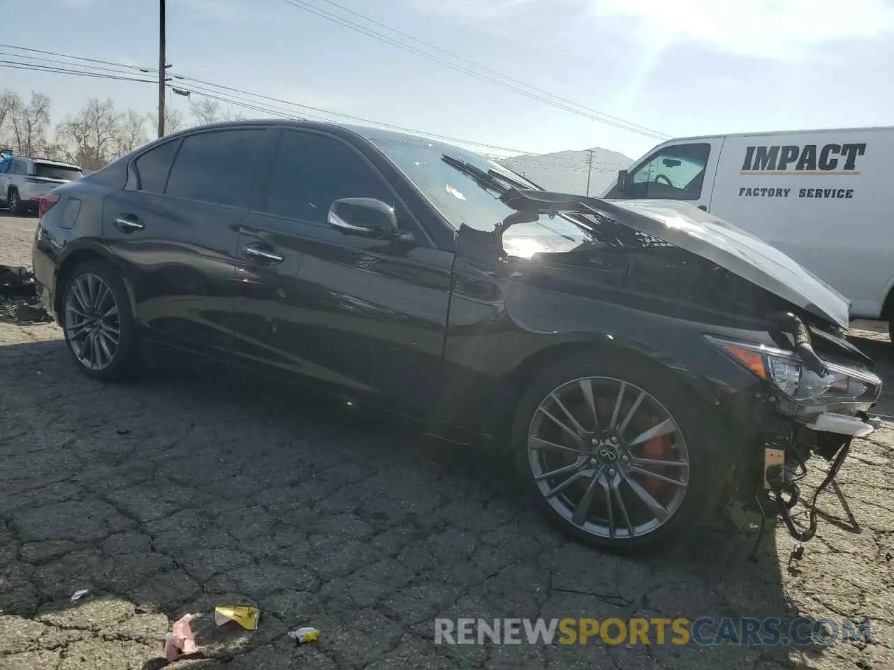 4 Photograph of a damaged car JN1FV7DPXRM660289 INFINITI Q50 2024