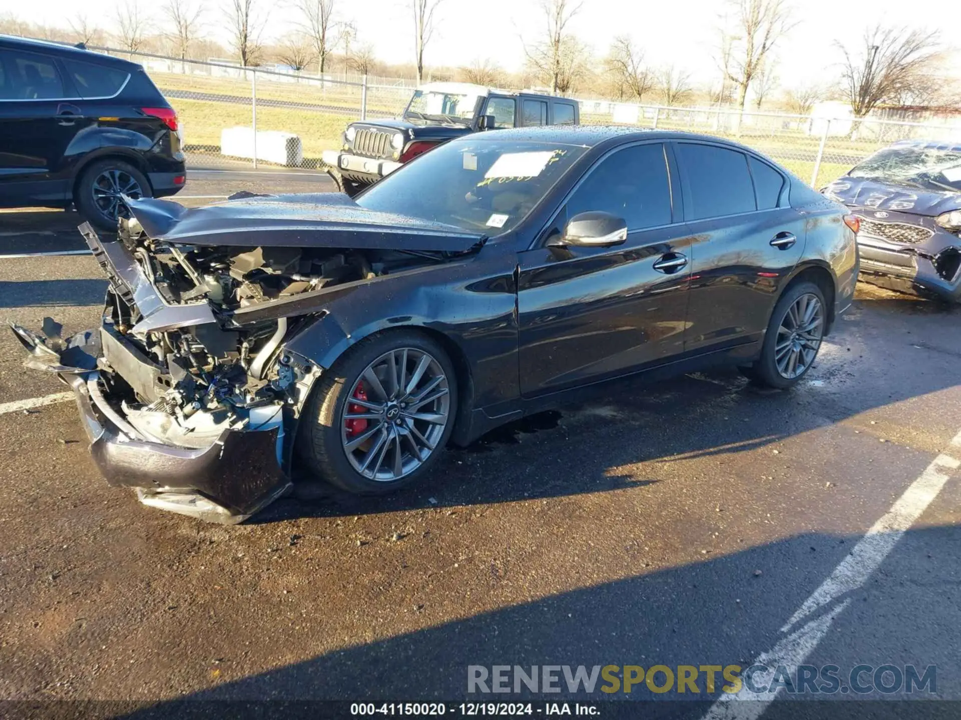 2 Фотография поврежденного автомобиля JN1FV7DR5RM680385 INFINITI Q50 2024