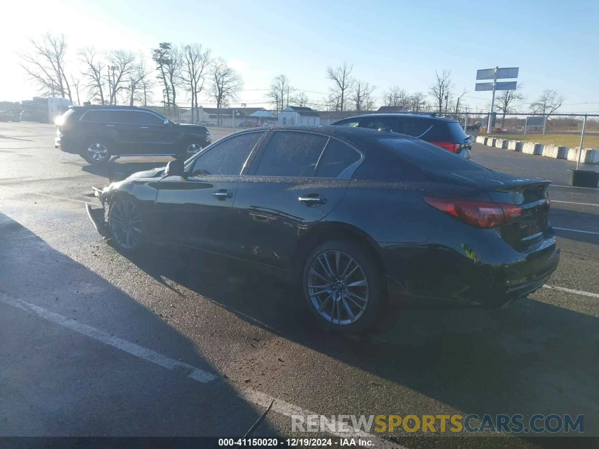 3 Фотография поврежденного автомобиля JN1FV7DR5RM680385 INFINITI Q50 2024