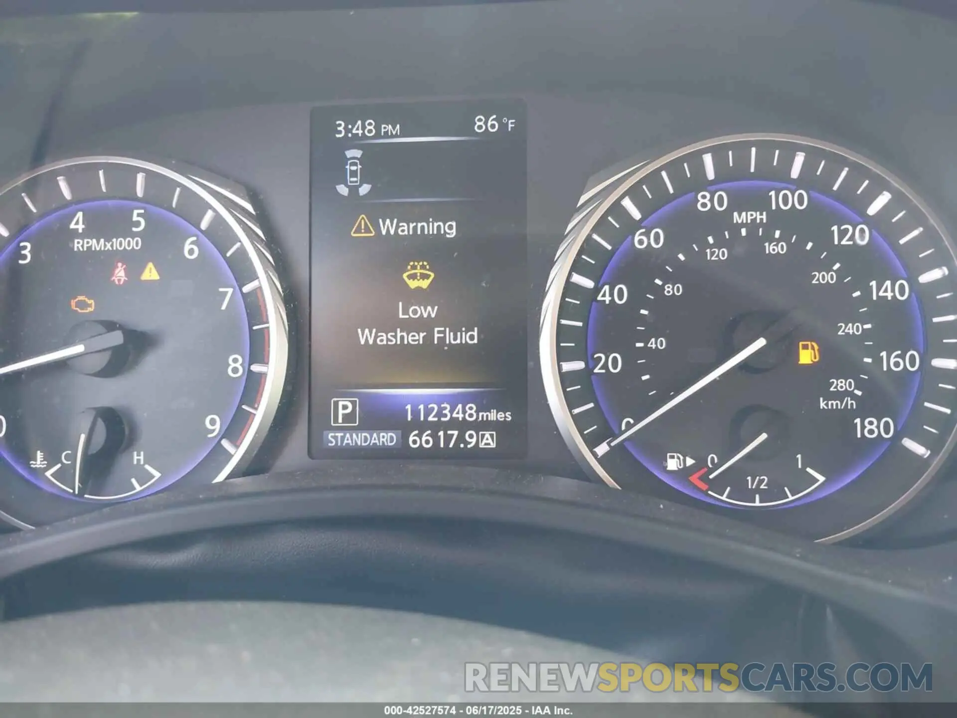7 Photograph of a damaged car JN1EV7EK2KM230521 INFINITI Q60 2019