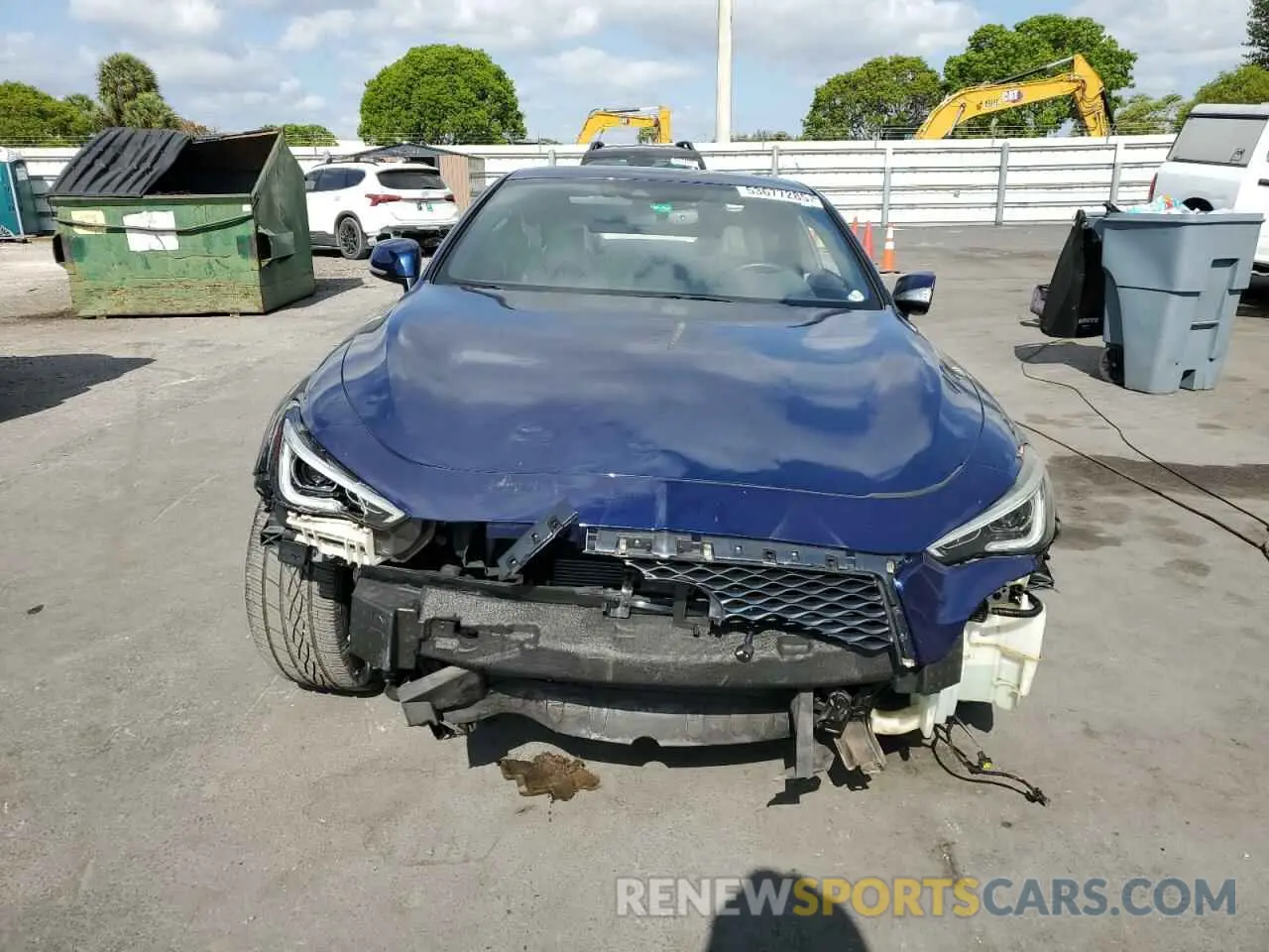 5 Фотография поврежденного автомобиля JN1EV7EK3KM231094 INFINITI Q60 2019