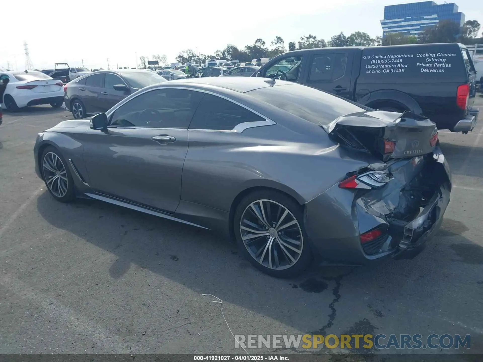 14 Фотография поврежденного автомобиля JN1EV7EK4KM230715 INFINITI Q60 2019