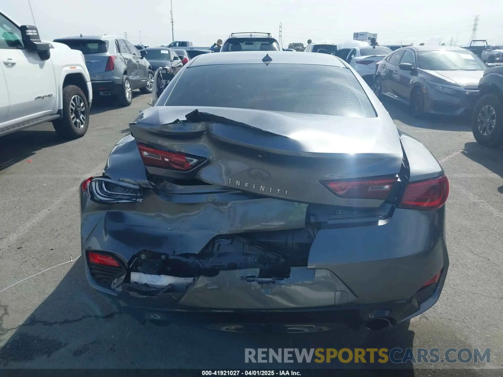 16 Фотография поврежденного автомобиля JN1EV7EK4KM230715 INFINITI Q60 2019