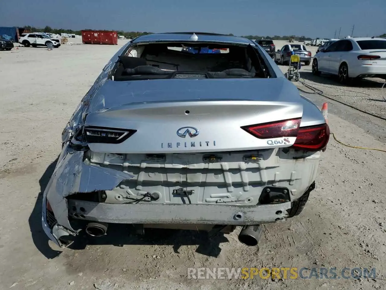 6 Photograph of a damaged car JN1EV7EK6KM230909 INFINITI Q60 2019