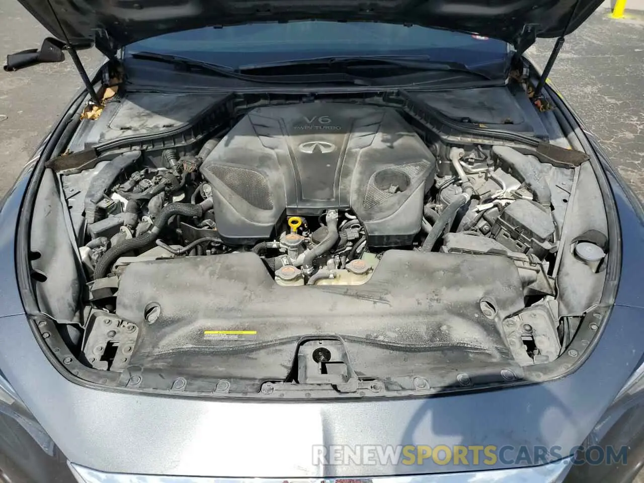 11 Photograph of a damaged car JN1EV7EK9KM231407 INFINITI Q60 2019