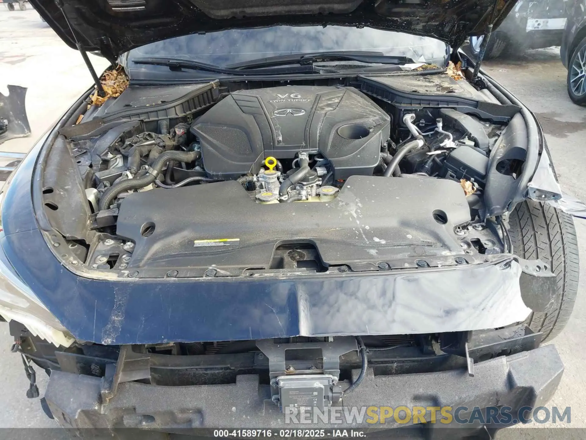 10 Фотография поврежденного автомобиля JN1EV7EL0KM291021 INFINITI Q60 2019