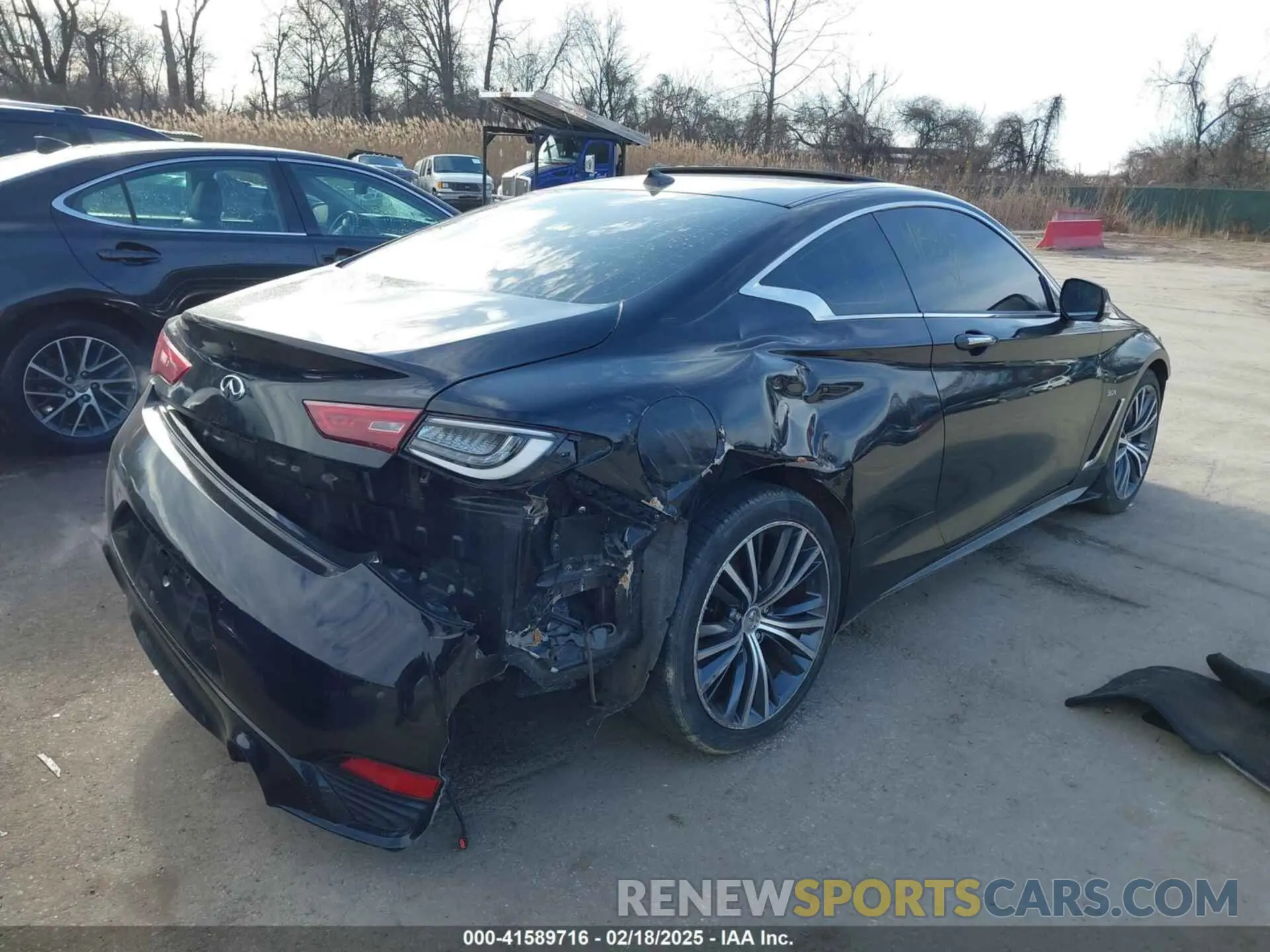 4 Фотография поврежденного автомобиля JN1EV7EL0KM291021 INFINITI Q60 2019