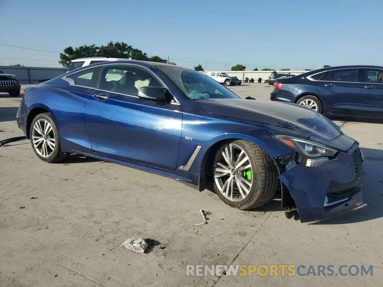 4 Photograph of a damaged car JN1EV7EL3KM291014 INFINITI Q60 2019