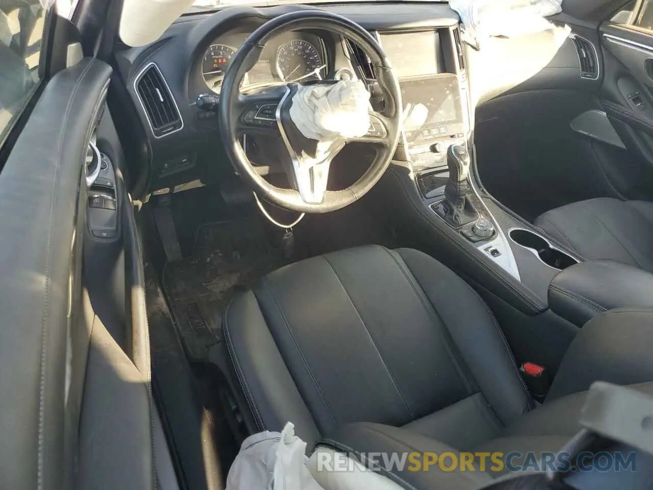8 Photograph of a damaged car JN1EV7EL3KM291014 INFINITI Q60 2019