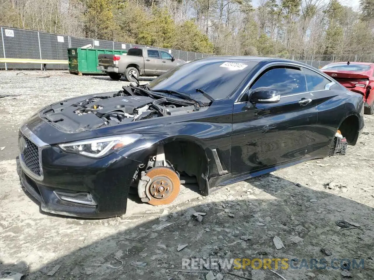 1 Фотография поврежденного автомобиля JN1EV7EL4KM290924 INFINITI Q60 2019