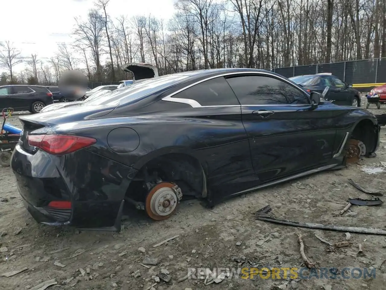 3 Фотография поврежденного автомобиля JN1EV7EL4KM290924 INFINITI Q60 2019