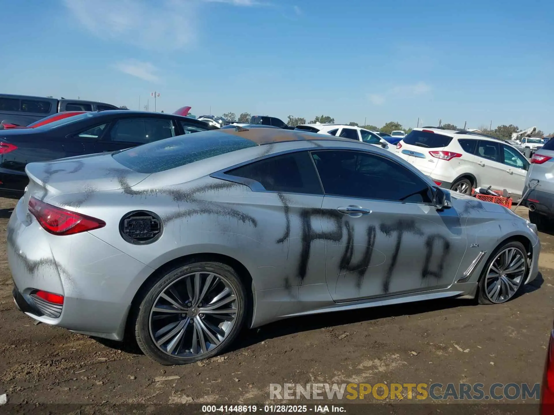 13 Фотография поврежденного автомобиля JN1EV7EL8KM290604 INFINITI Q60 2019