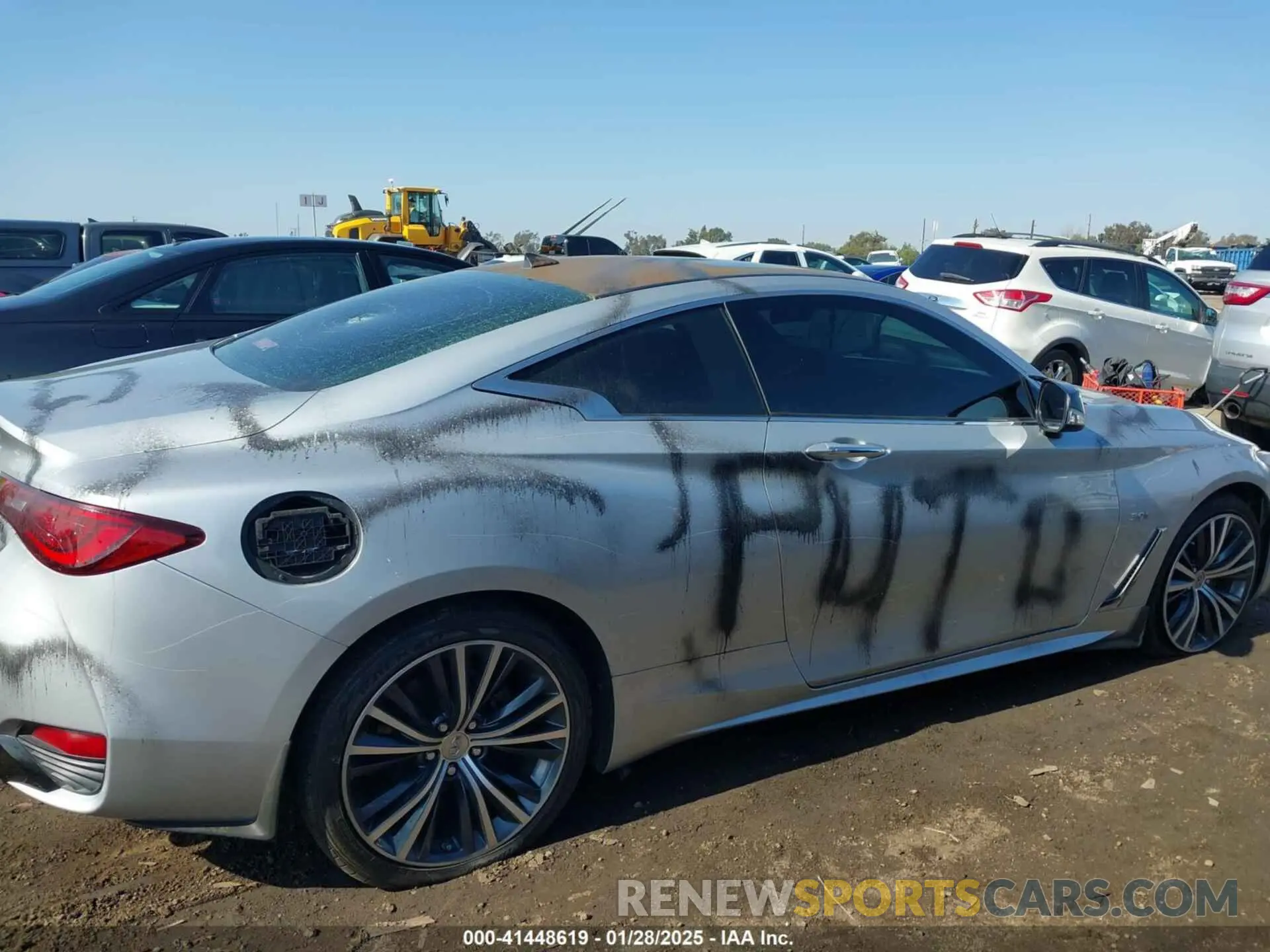 6 Фотография поврежденного автомобиля JN1EV7EL8KM290604 INFINITI Q60 2019