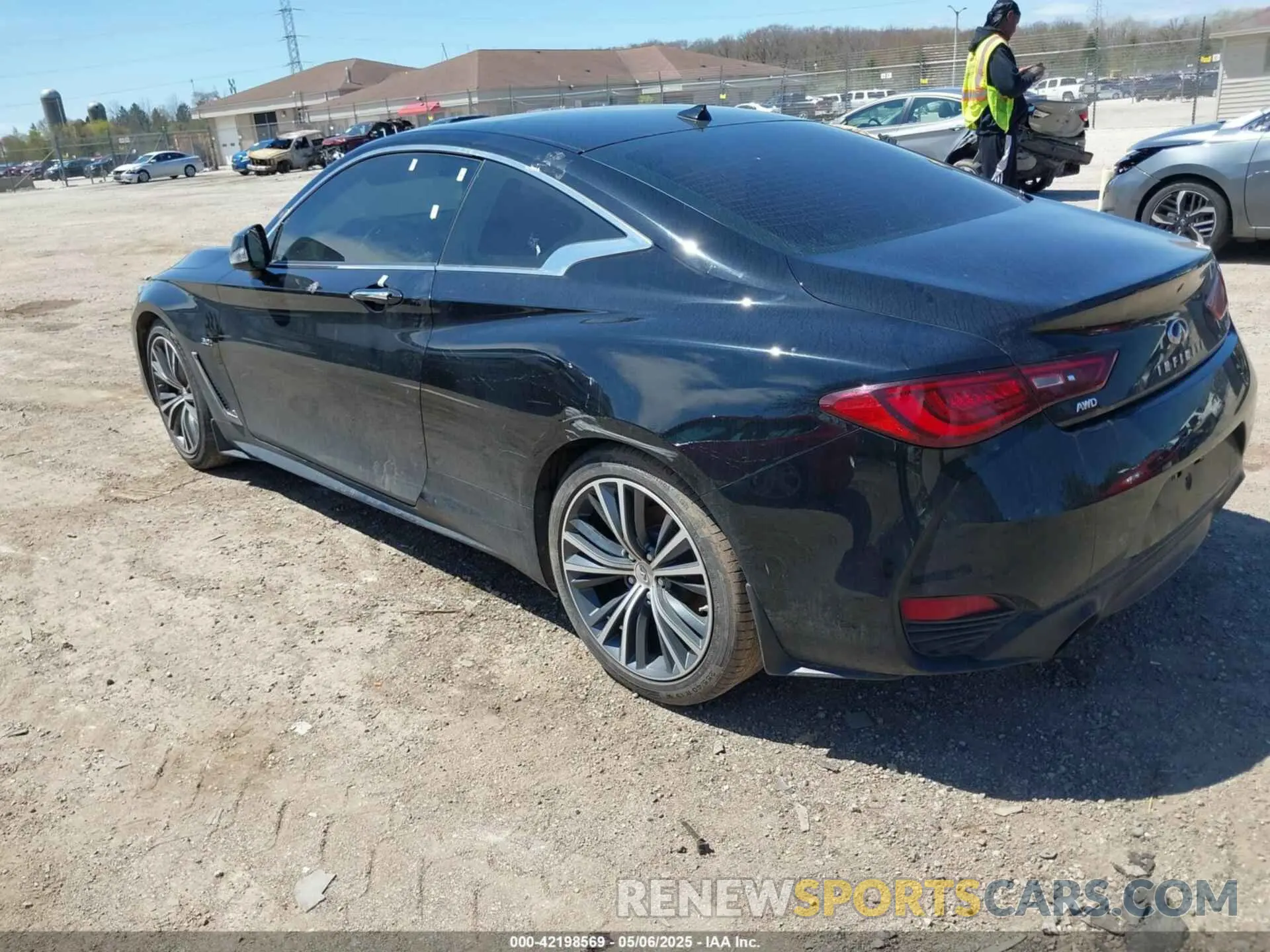 3 Photograph of a damaged car JN1EV7EL9KM290238 INFINITI Q60 2019