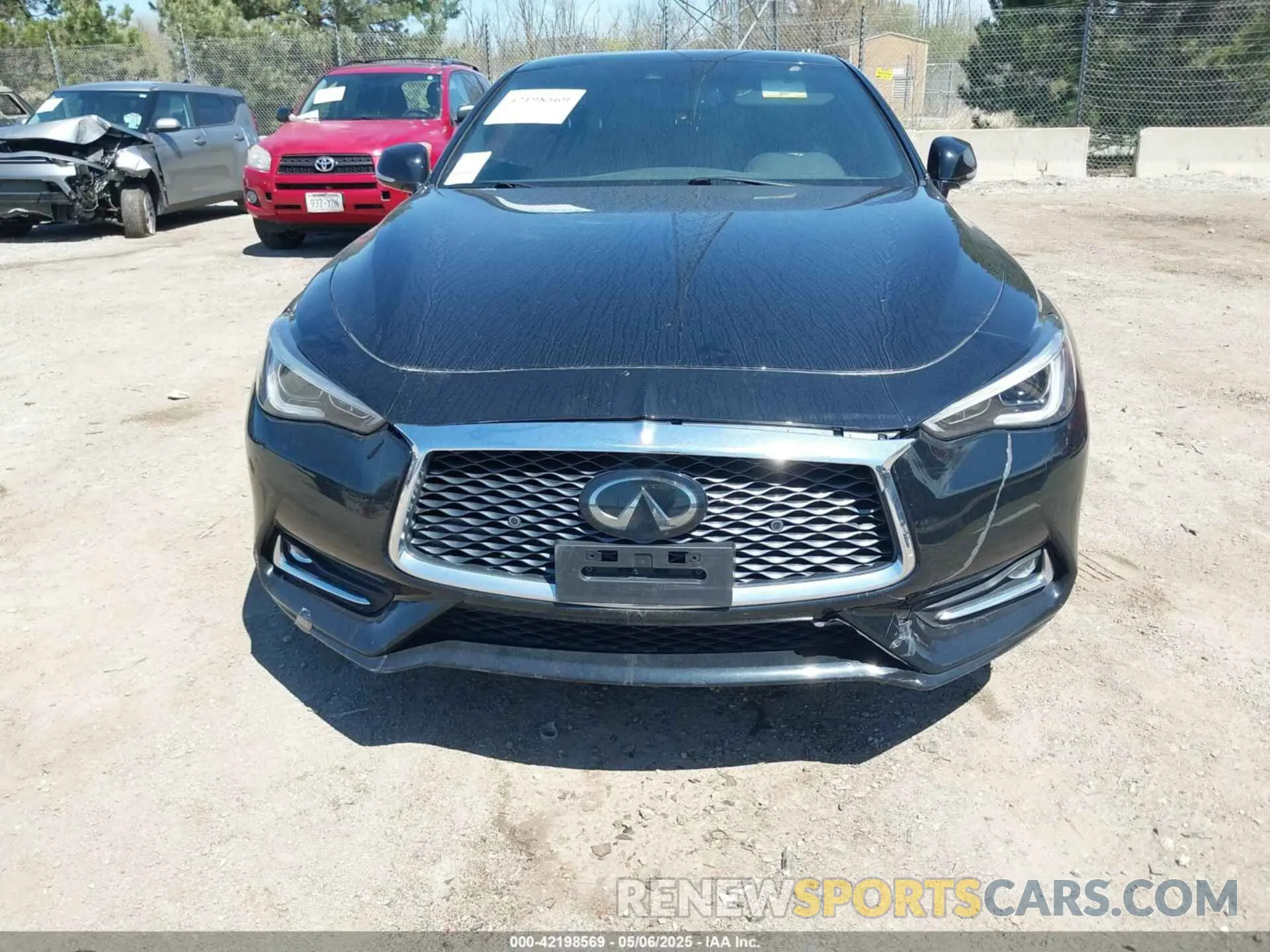 6 Photograph of a damaged car JN1EV7EL9KM290238 INFINITI Q60 2019