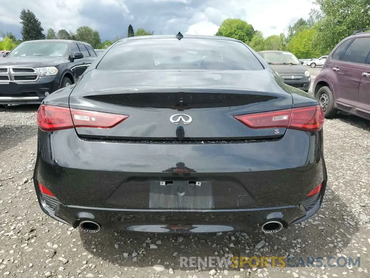 6 Photograph of a damaged car JN1FV7EK4KM360322 INFINITI Q60 2019