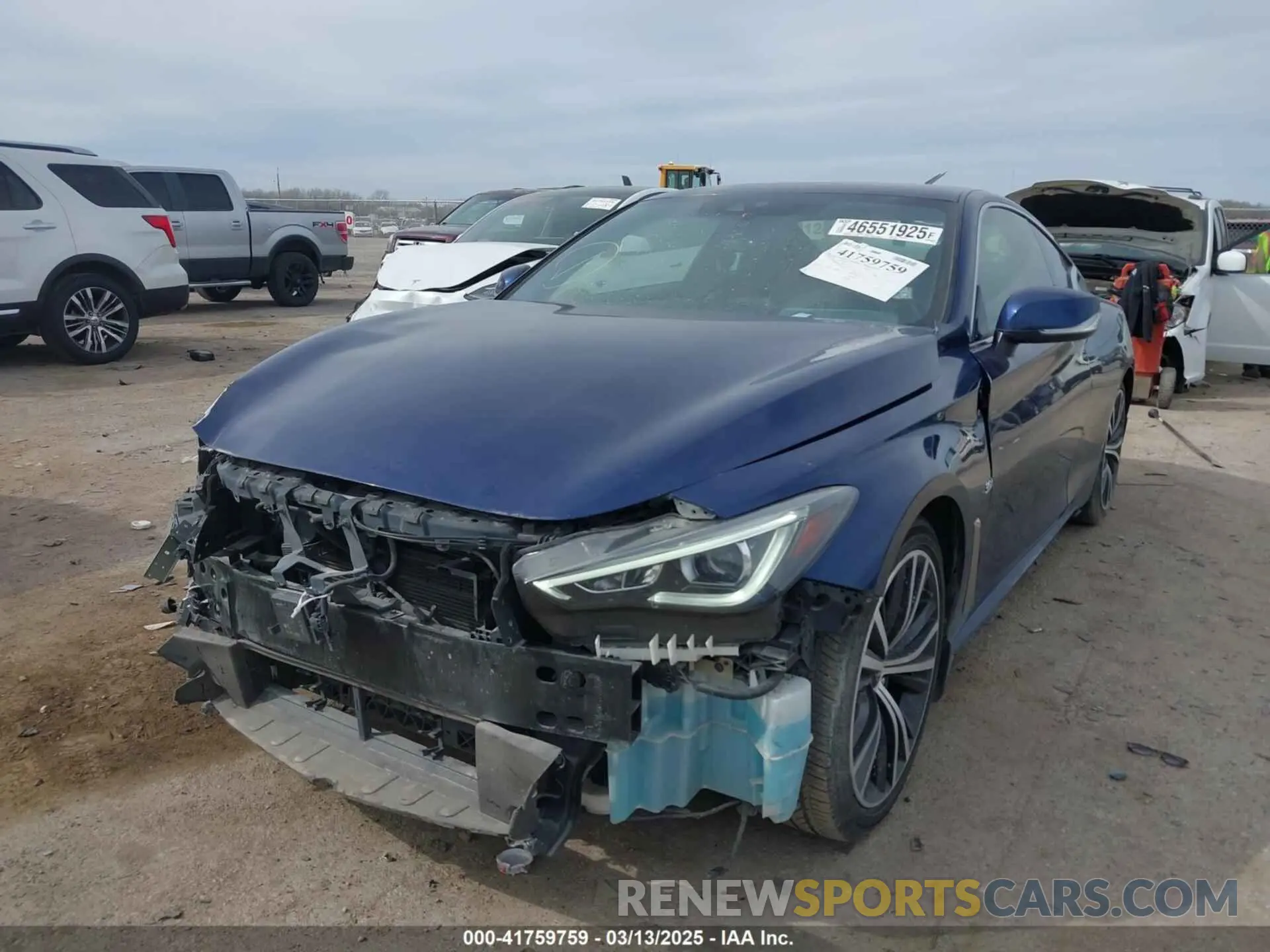 2 Фотография поврежденного автомобиля JN1EV7EK3LM340091 INFINITI Q60 2020