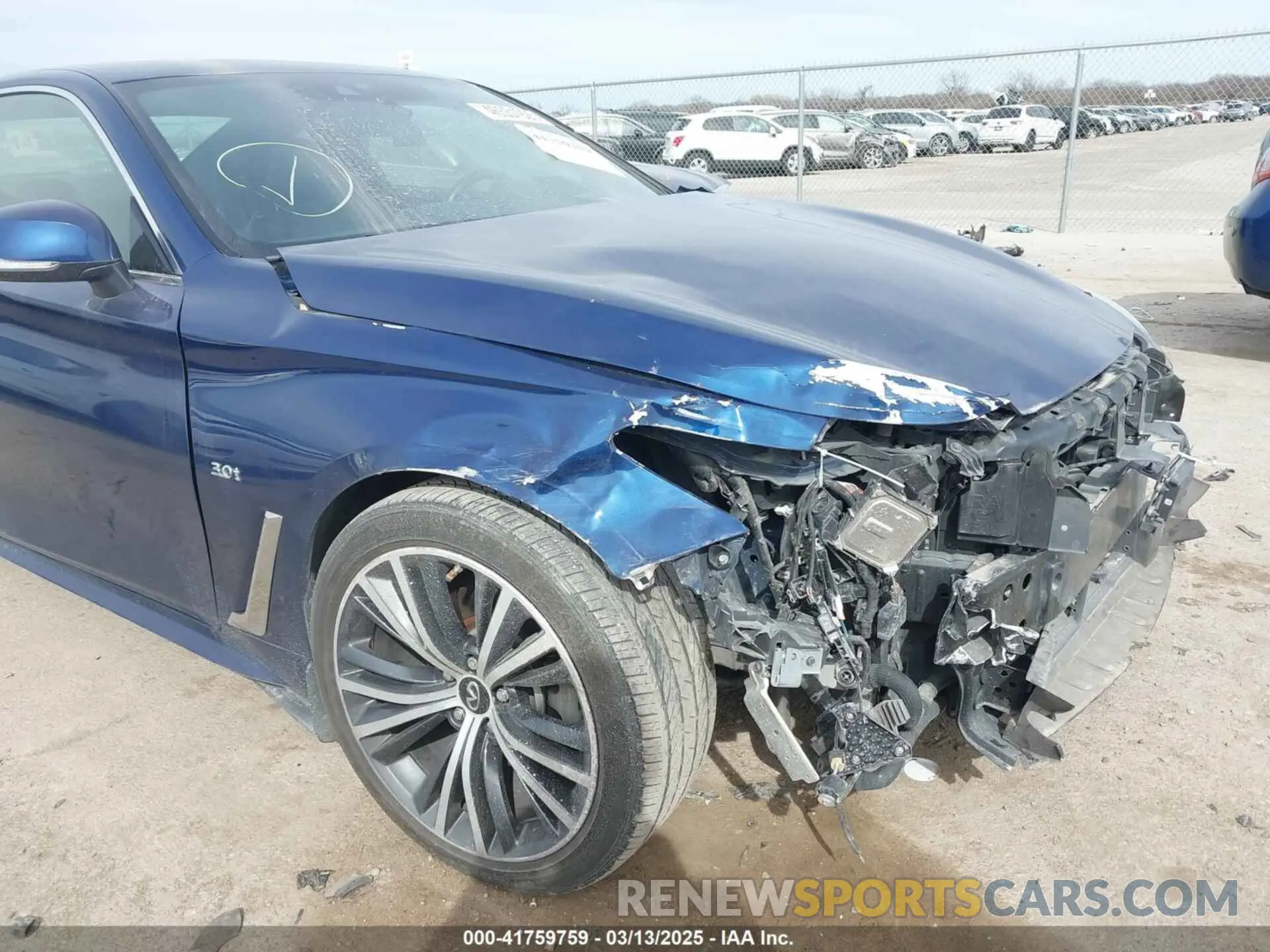 6 Фотография поврежденного автомобиля JN1EV7EK3LM340091 INFINITI Q60 2020