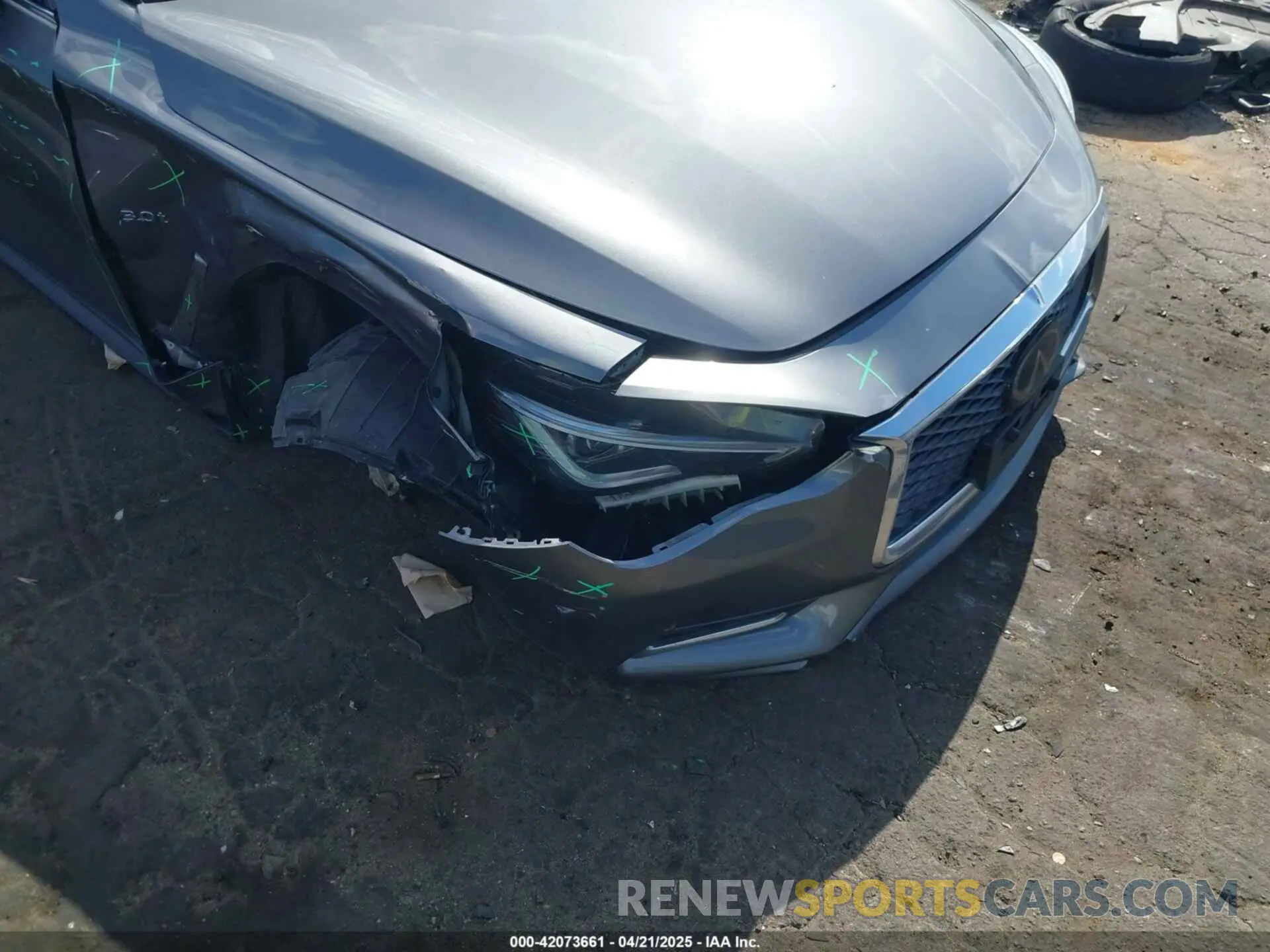 6 Фотография поврежденного автомобиля JN1EV7EK3LM341029 INFINITI Q60 2020