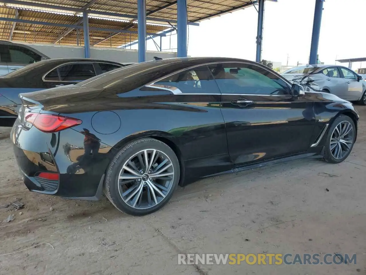 3 Photograph of a damaged car JN1EV7EK6LM340764 INFINITI Q60 2020