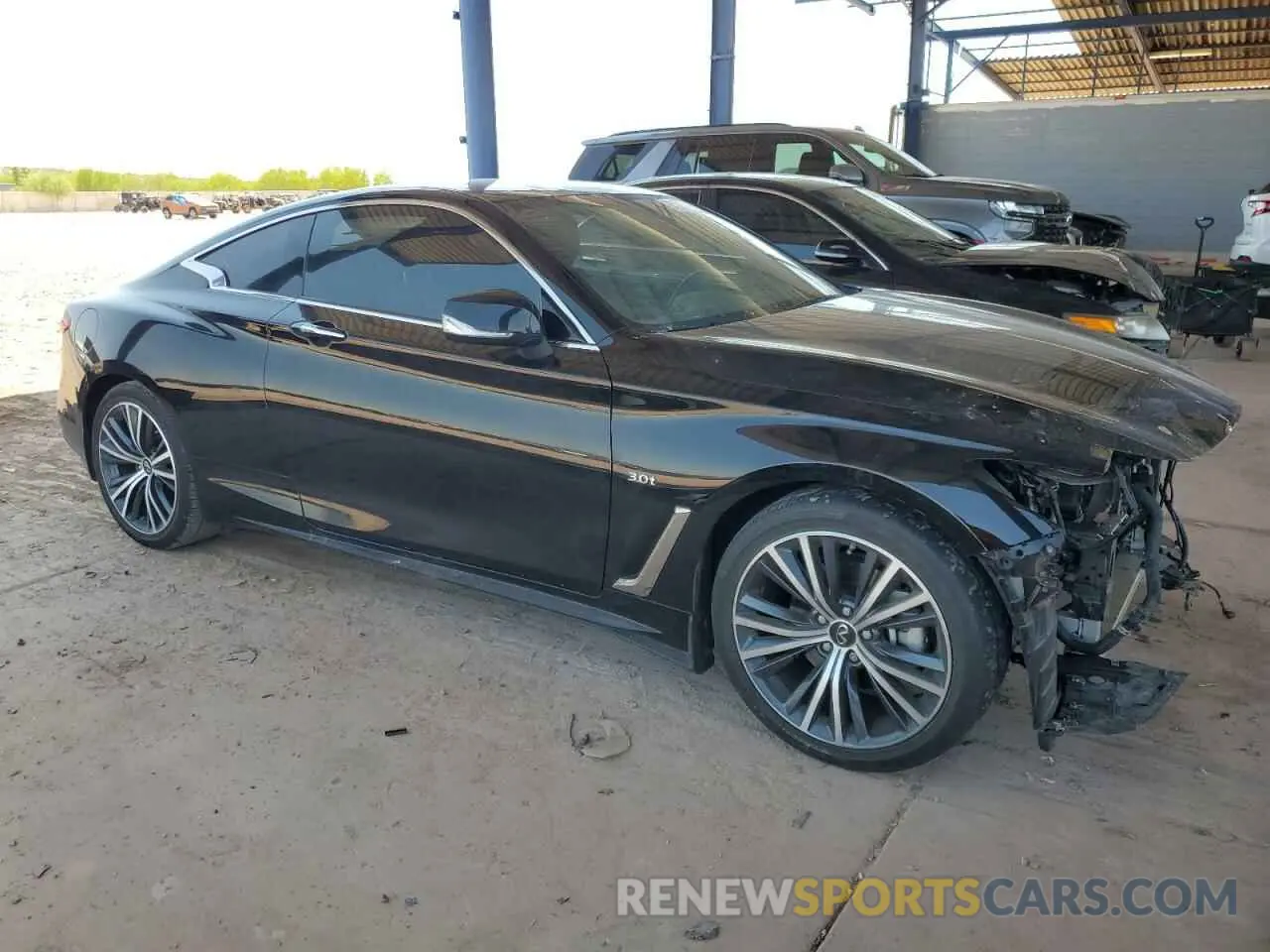 4 Photograph of a damaged car JN1EV7EK6LM340764 INFINITI Q60 2020