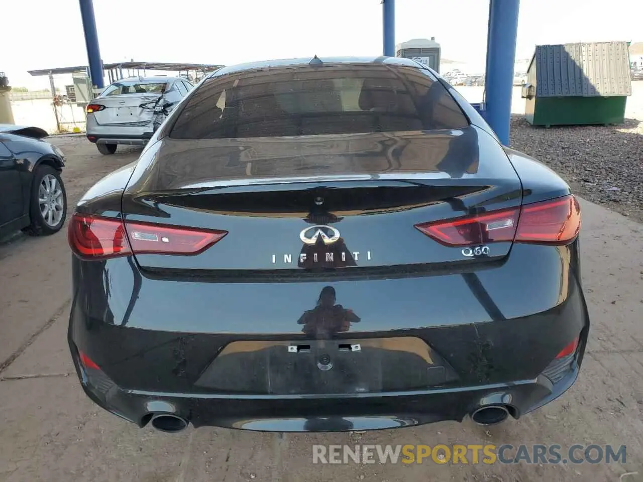 6 Photograph of a damaged car JN1EV7EK6LM340764 INFINITI Q60 2020