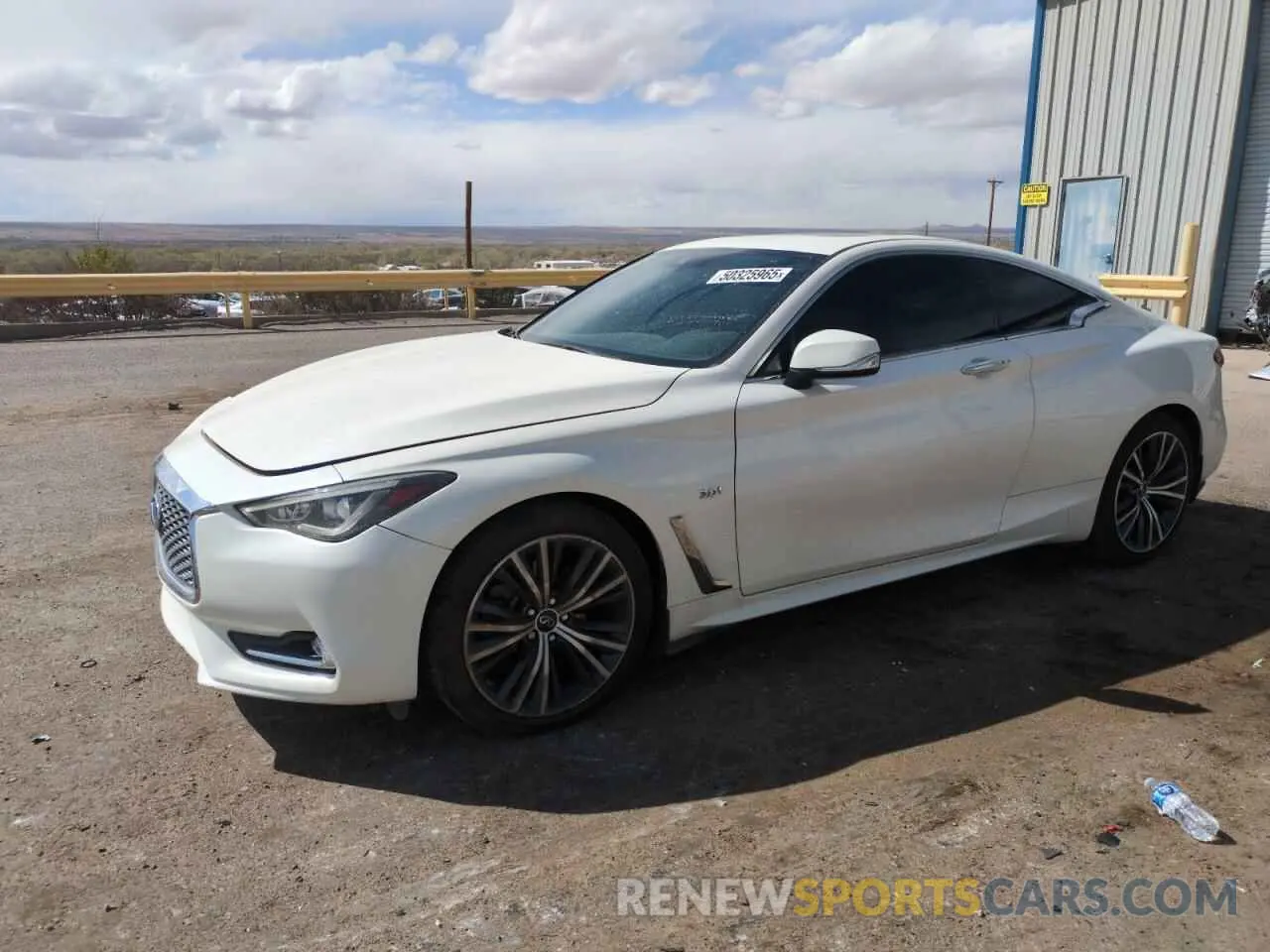 1 Фотография поврежденного автомобиля JN1EV7EL6LM380500 INFINITI Q60 2020