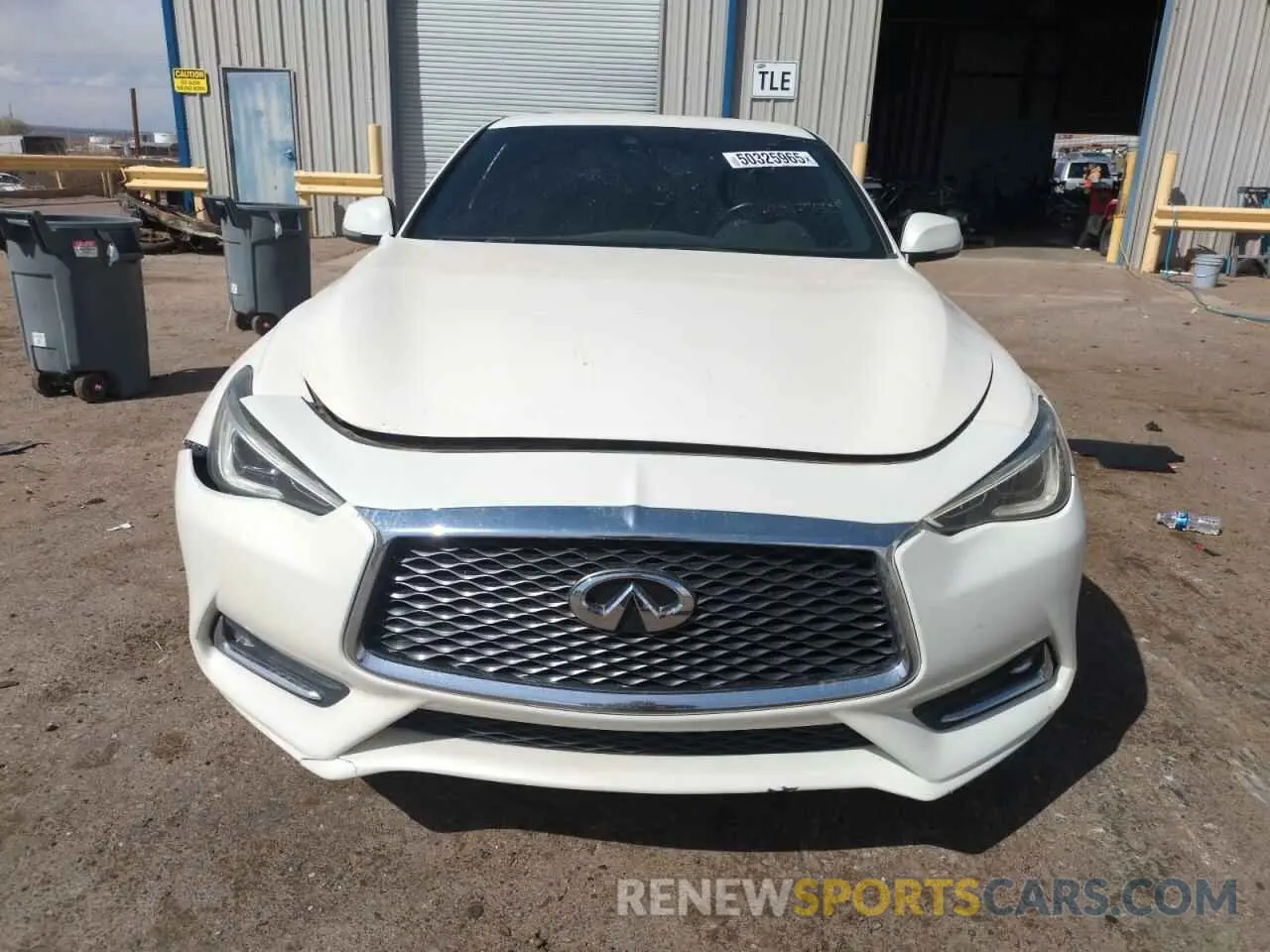 5 Фотография поврежденного автомобиля JN1EV7EL6LM380500 INFINITI Q60 2020