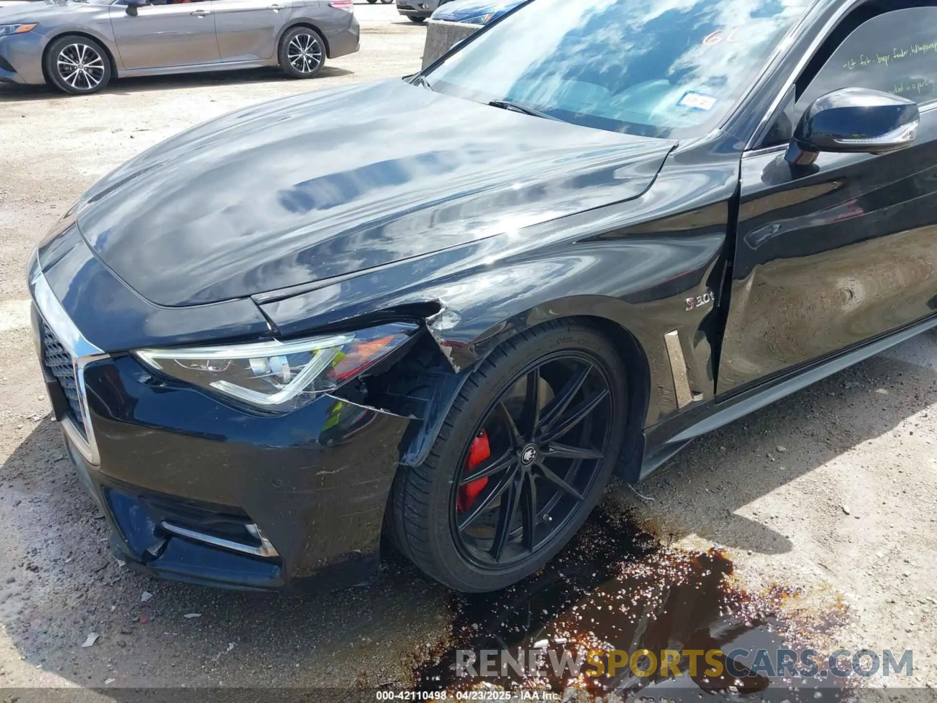 6 Фотография поврежденного автомобиля JN1FV7EK0LM400011 INFINITI Q60 2020