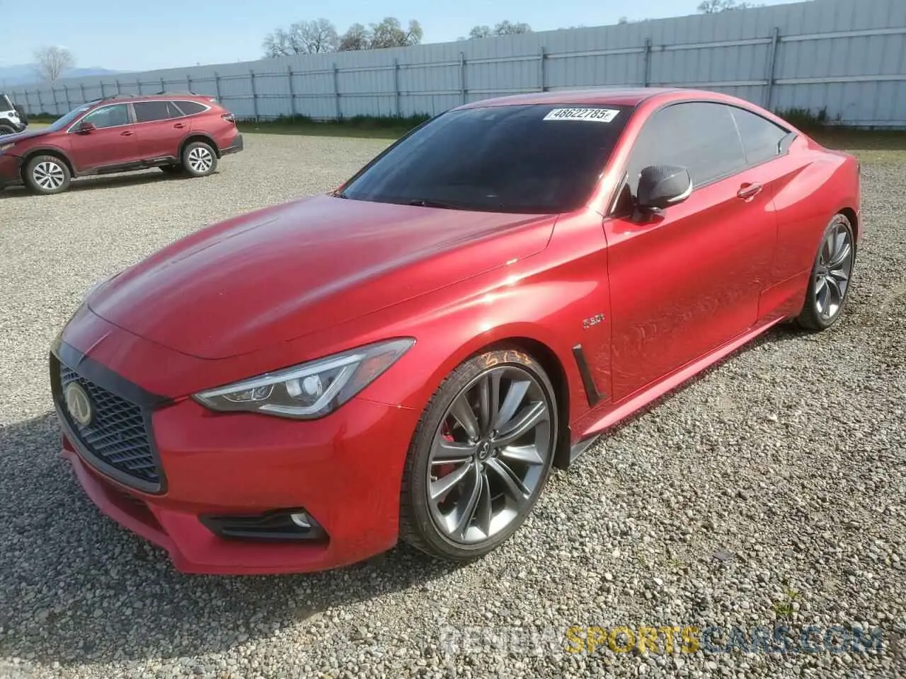 1 Фотография поврежденного автомобиля JN1FV7EK0LM400218 INFINITI Q60 2020