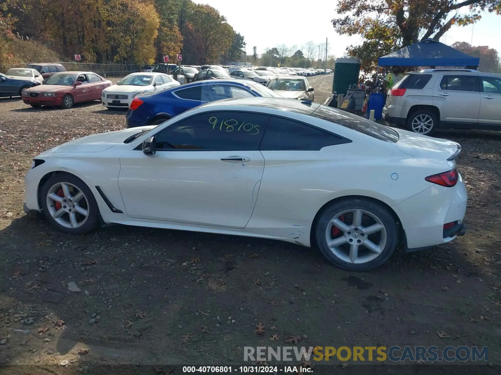 14 Photograph of a damaged car JN1FV7EL0LM460248 INFINITI Q60 2020