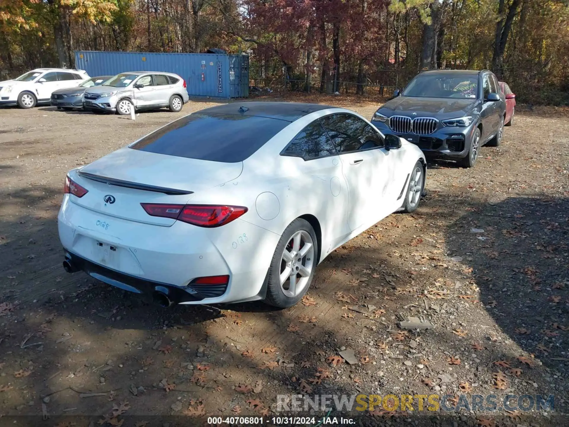 4 Photograph of a damaged car JN1FV7EL0LM460248 INFINITI Q60 2020