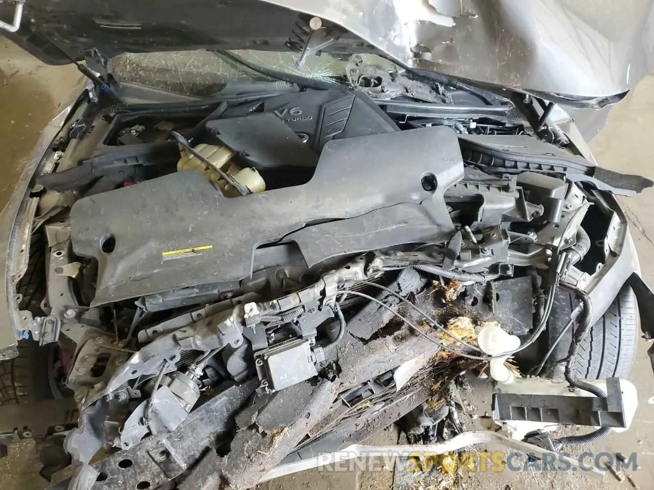 11 Фотография поврежденного автомобиля JN1FV7EL8LM460241 INFINITI Q60 2020