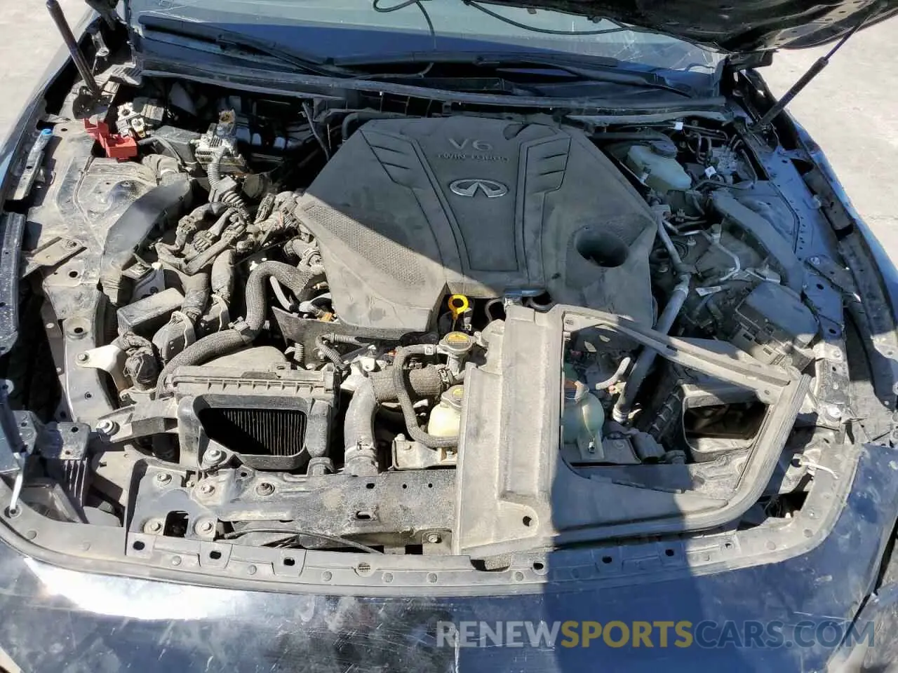 11 Фотография поврежденного автомобиля JN1FV7EL9LM460040 INFINITI Q60 2020