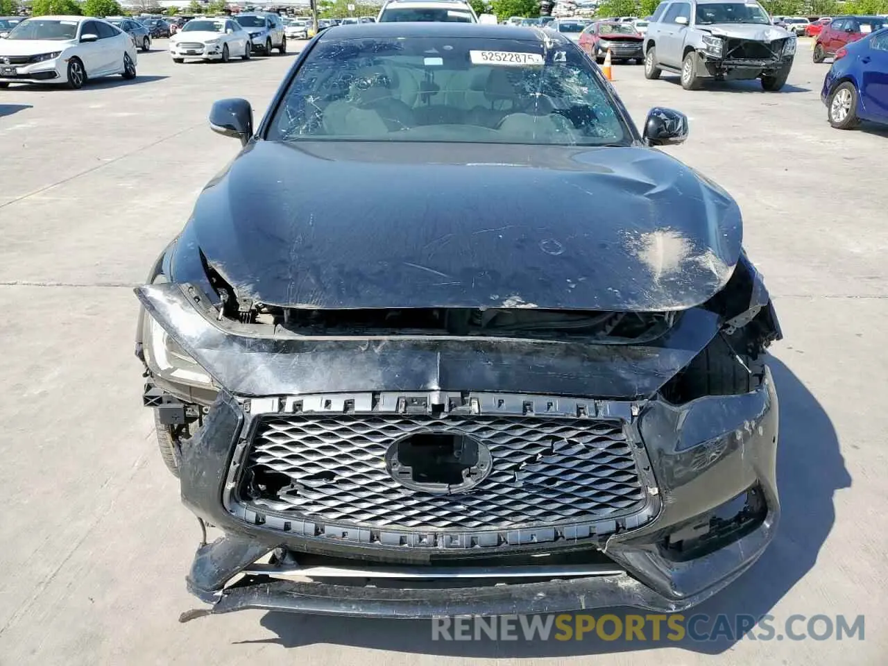 5 Фотография поврежденного автомобиля JN1FV7EL9LM460040 INFINITI Q60 2020