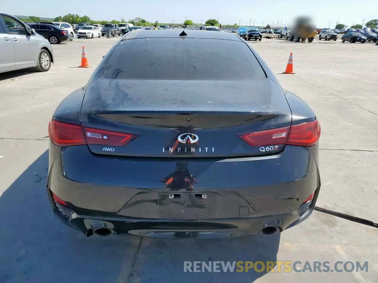 6 Фотография поврежденного автомобиля JN1FV7EL9LM460040 INFINITI Q60 2020
