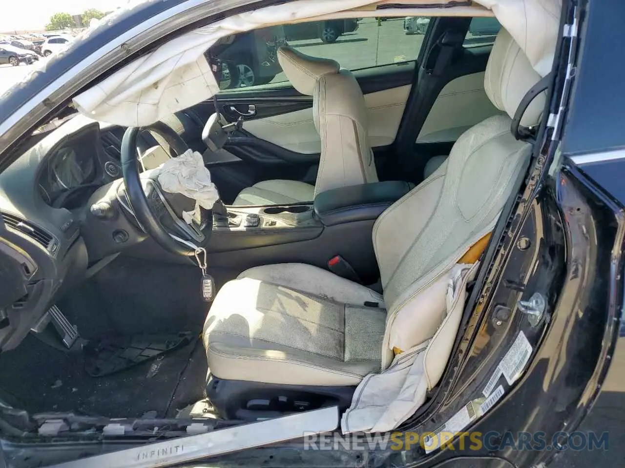 7 Фотография поврежденного автомобиля JN1FV7EL9LM460040 INFINITI Q60 2020