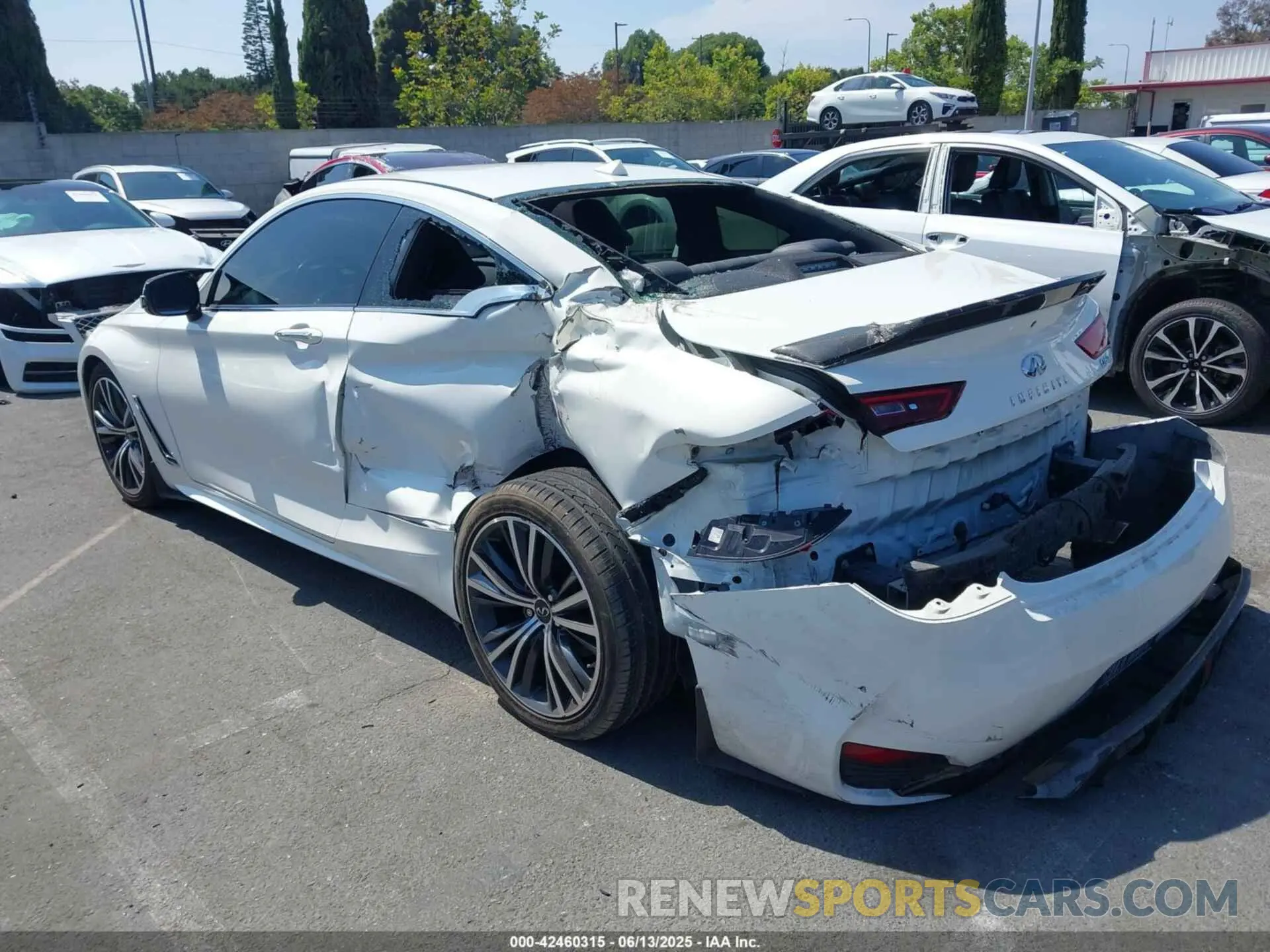 3 Photograph of a damaged car JN1EV7JK9MM410104 INFINITI Q60 2021