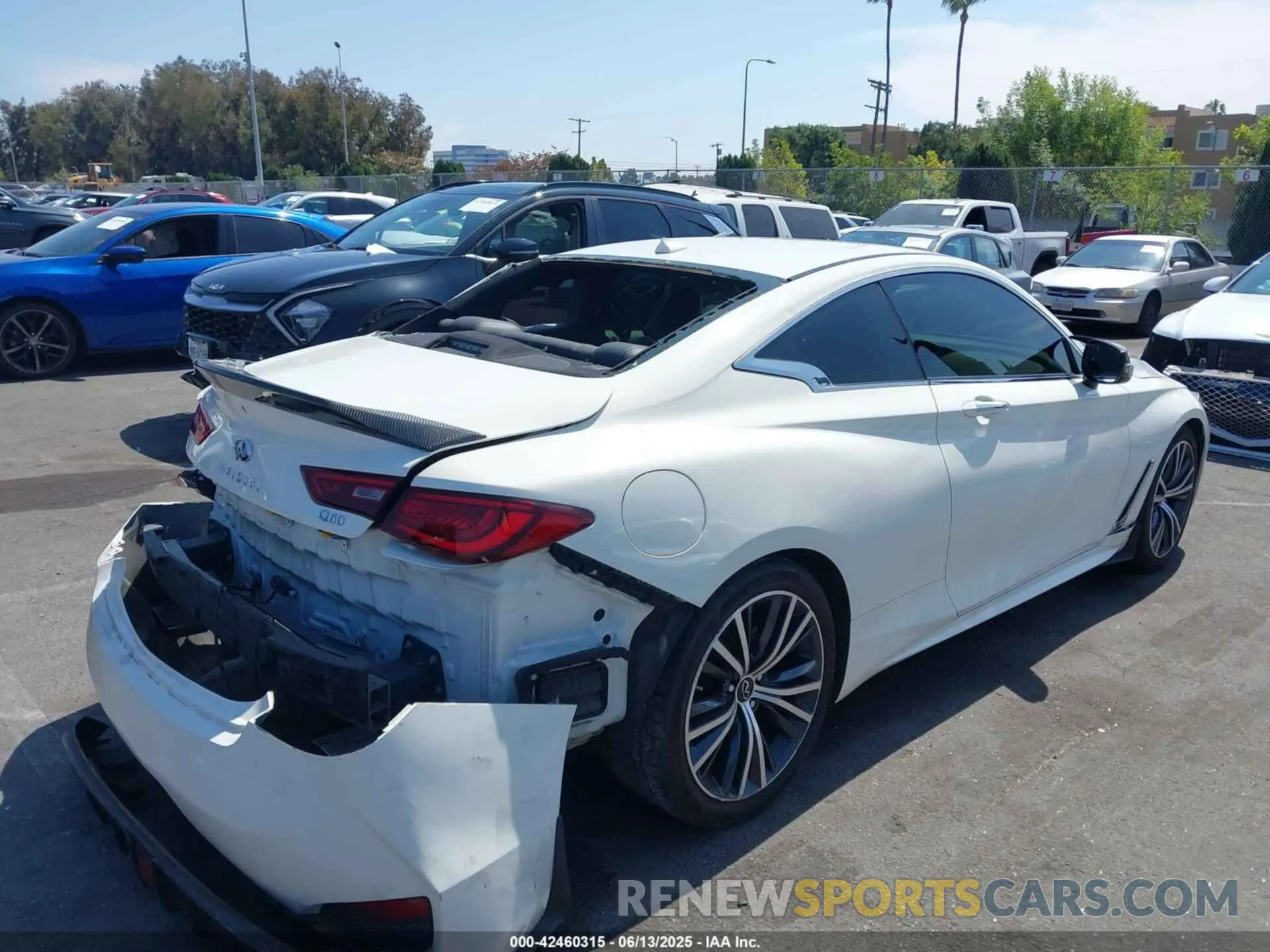 4 Photograph of a damaged car JN1EV7JK9MM410104 INFINITI Q60 2021
