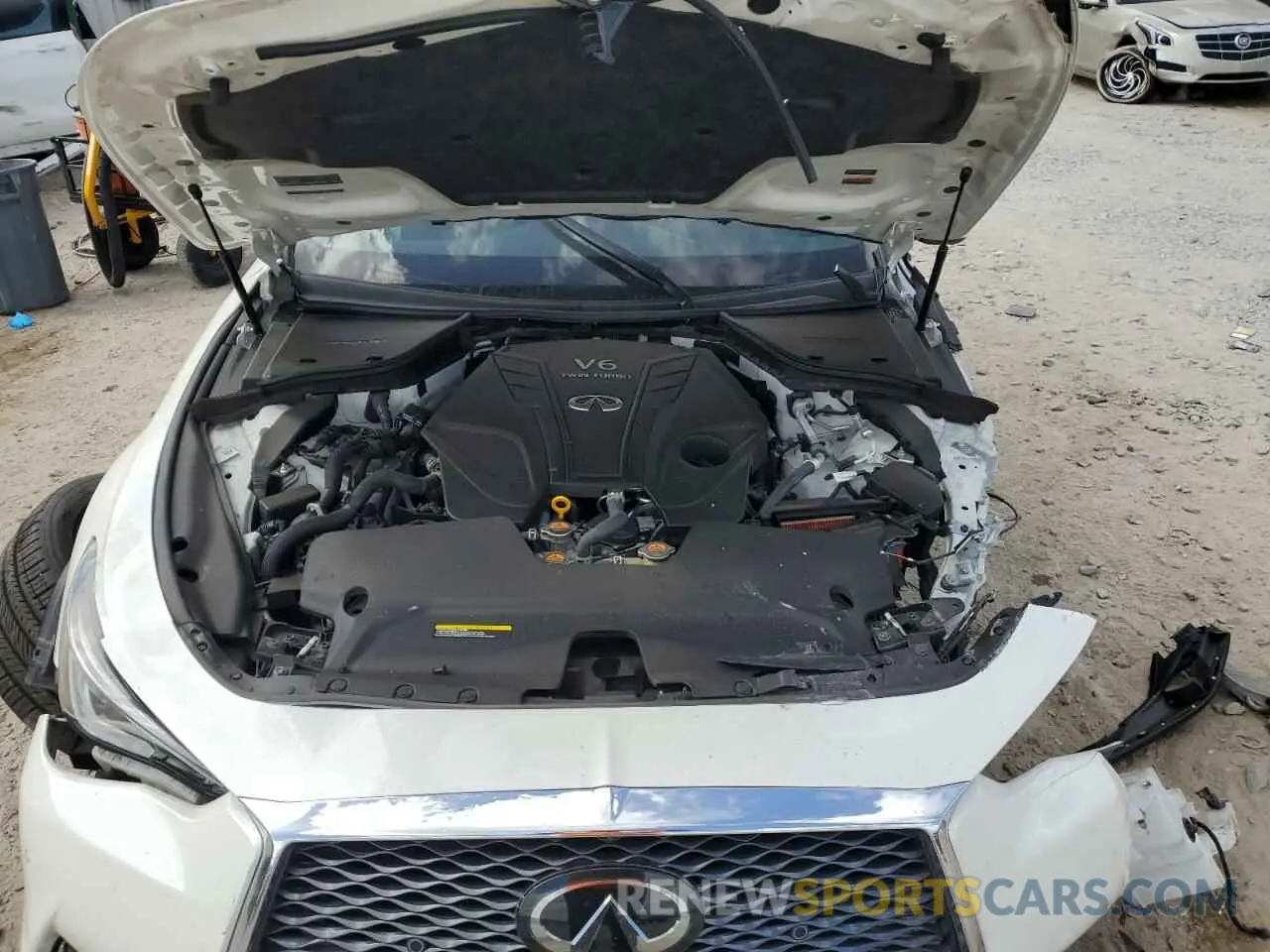 11 Photograph of a damaged car JN1EV7KK3MM411019 INFINITI Q60 2021