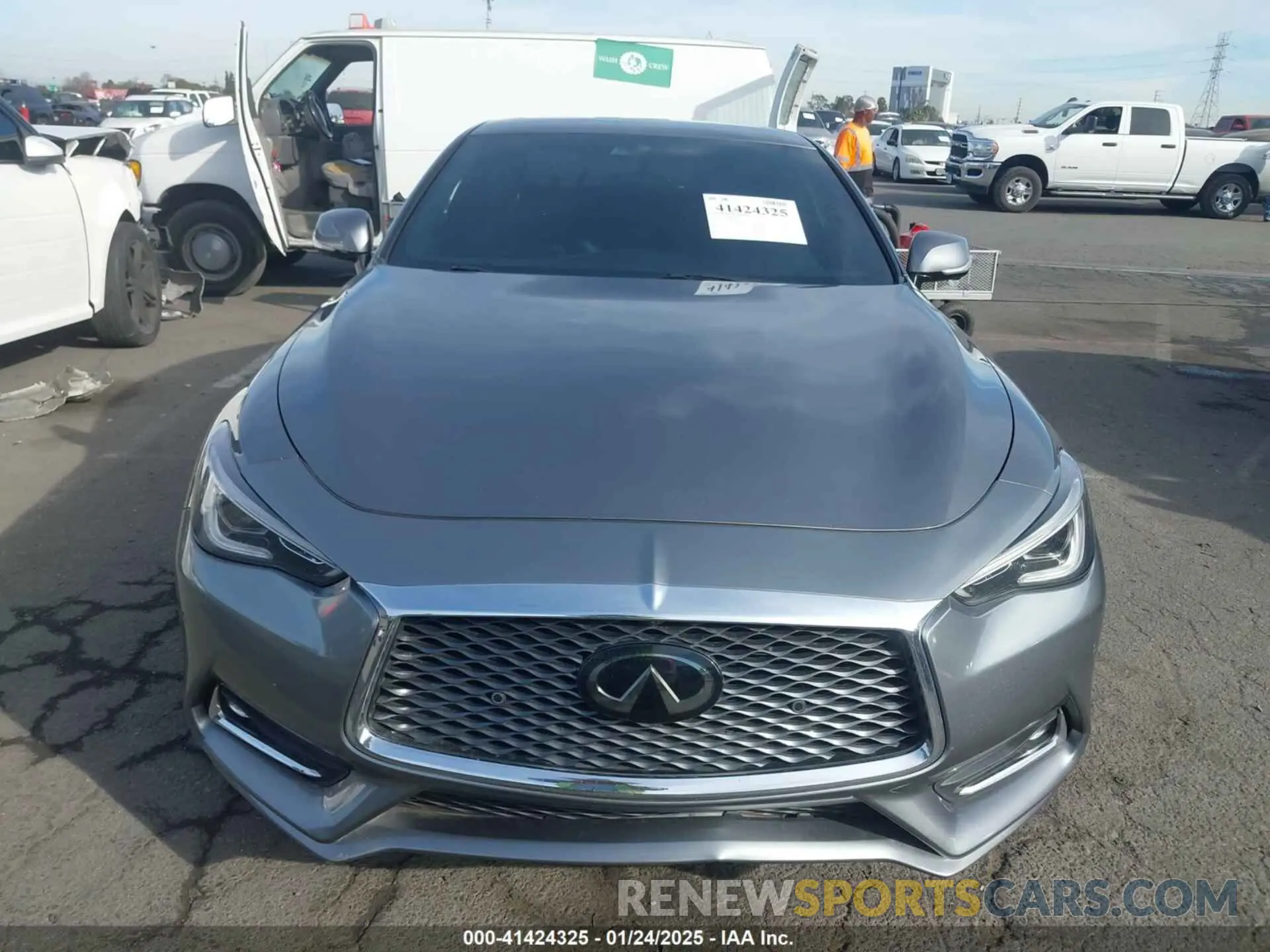 11 Фотография поврежденного автомобиля JN1EV7KK4MM410526 INFINITI Q60 2021