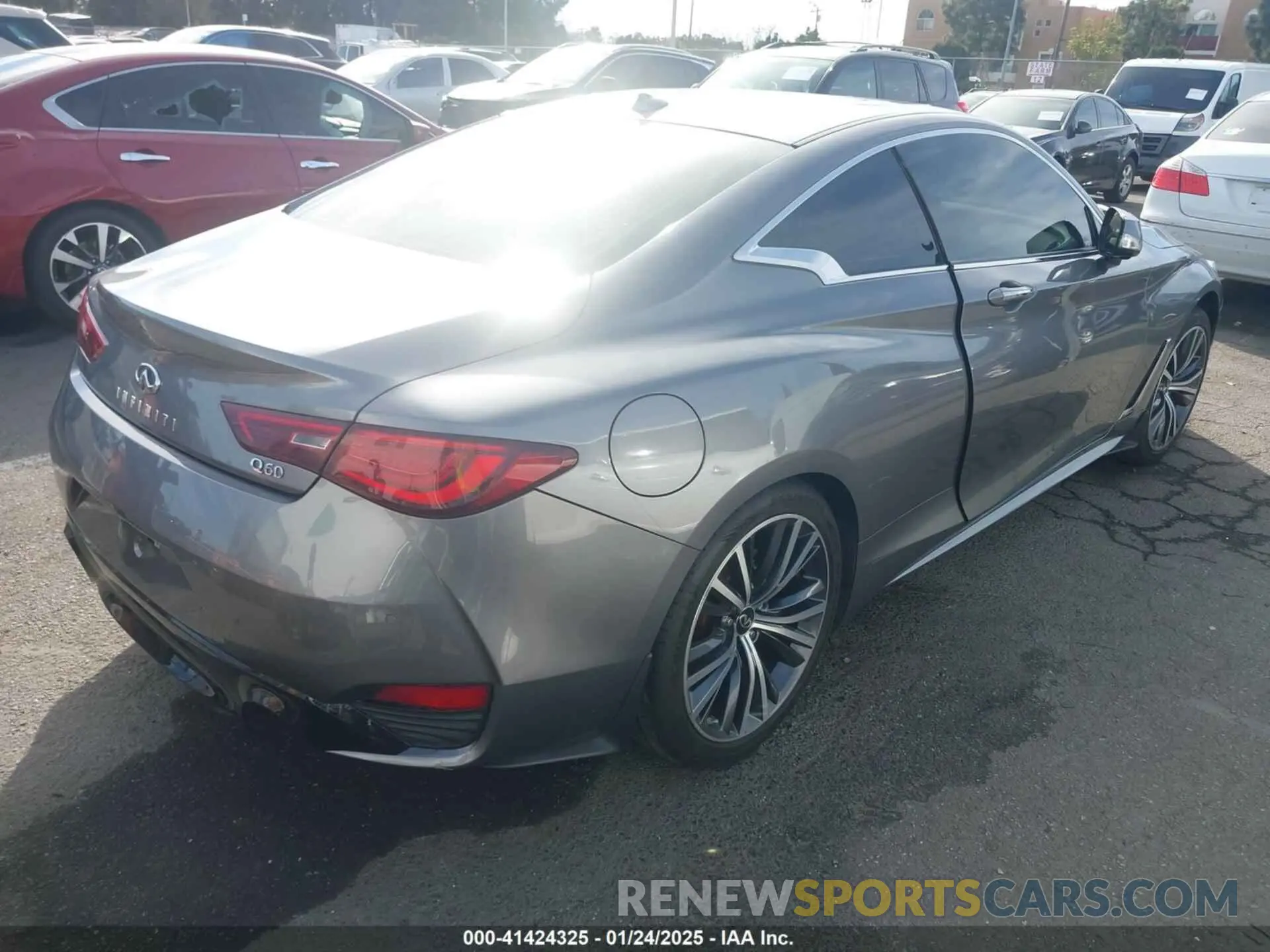 4 Фотография поврежденного автомобиля JN1EV7KK4MM410526 INFINITI Q60 2021