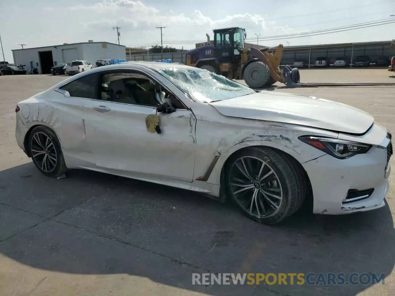 4 Фотография поврежденного автомобиля JN1EV7KK6MM410124 INFINITI Q60 2021